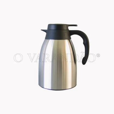 JARRO TÉRMICO INOX C/PATILHA FUNDO BORRACHA 1.5L